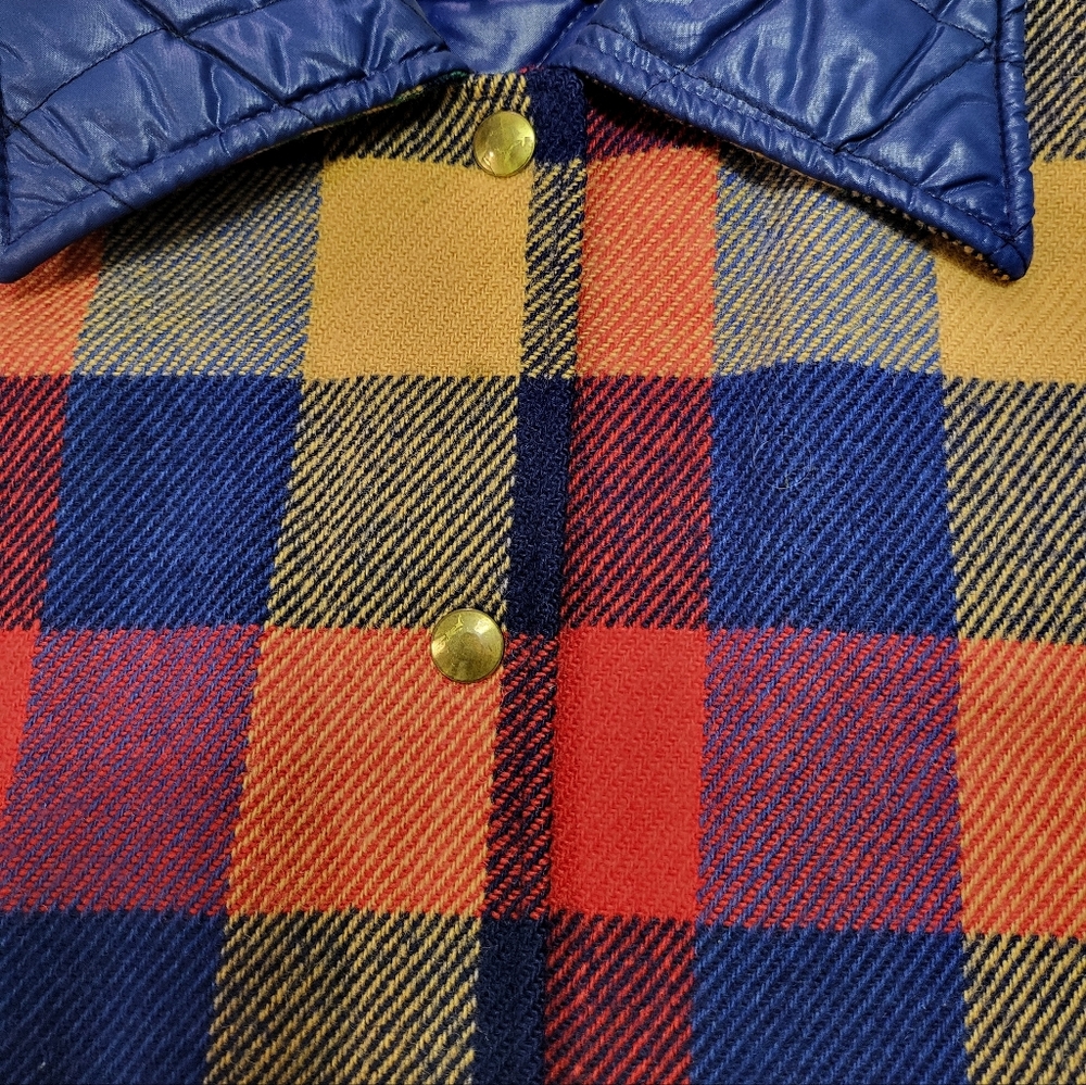 Vintage Pendleton Plaid Vest - 100% Virgin Wool - Picture 12 of 12